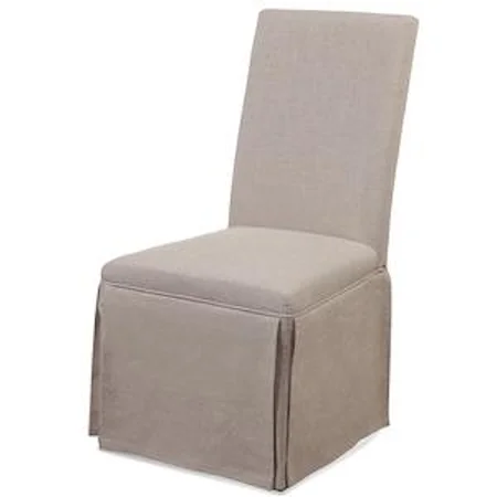 Skirted Accent Parsons Chair